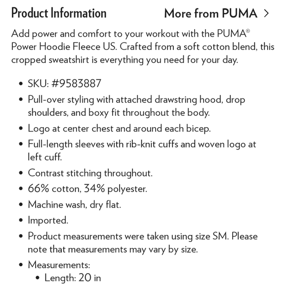 Puma Sweater - Picture 15 of 15